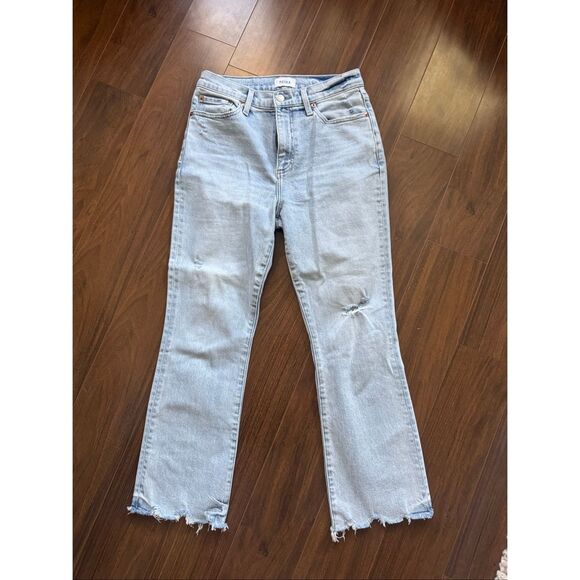 Pistols 28 frayed slightly distressed blue jeans - Picture 1 of 6